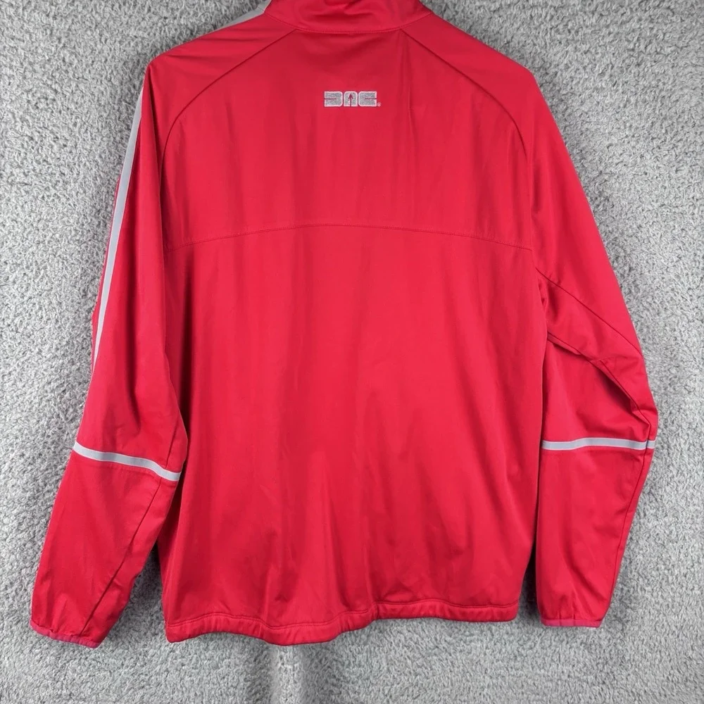Minnesota Twins Shirt Mens M Red Nike Golf Performance‎ Stretch 1/2 Zip Pullover